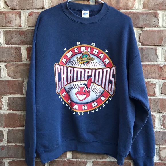 vintage indians sweatshirt